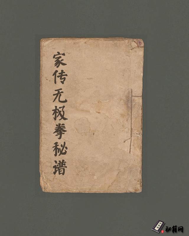 一本罕见手抄本武功秘籍《家传无极拳秘谱》